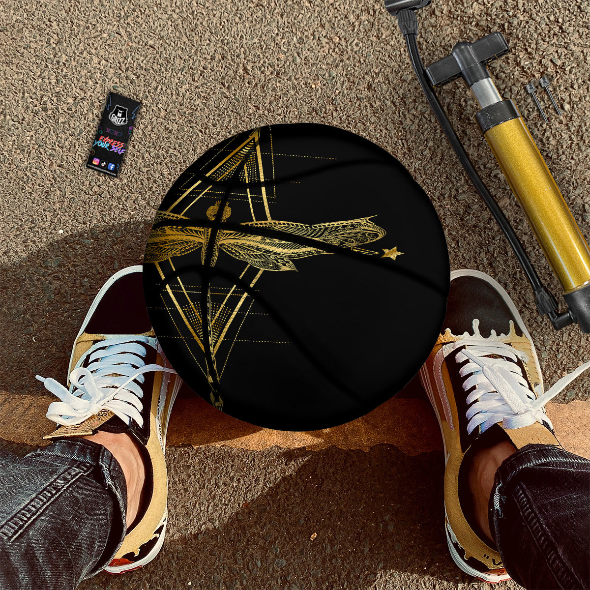 Dragonfly Boho Spiritual Print Basketball