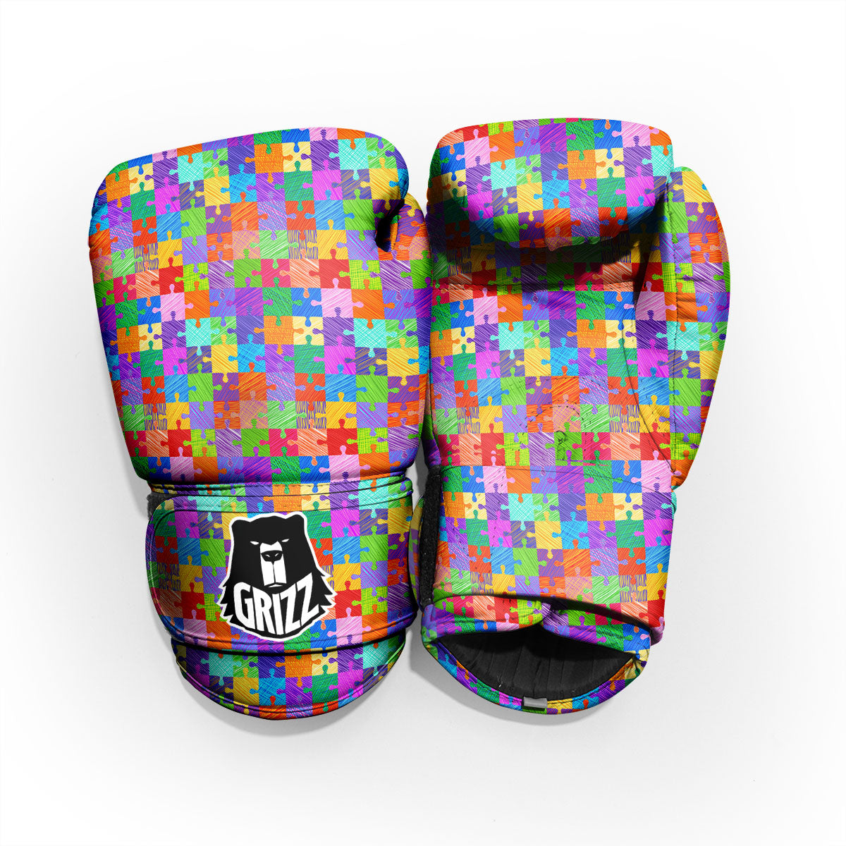 Drawing Autism Awareness Print Pro Boxing Glove