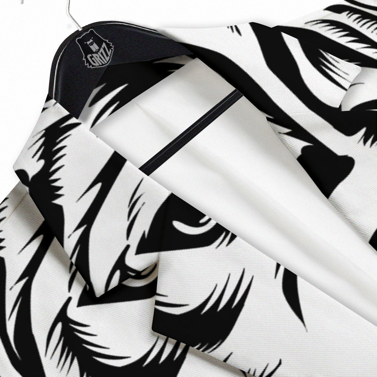 Drawing Beagle White And Black Print Men's Sport Coat-grizzshop