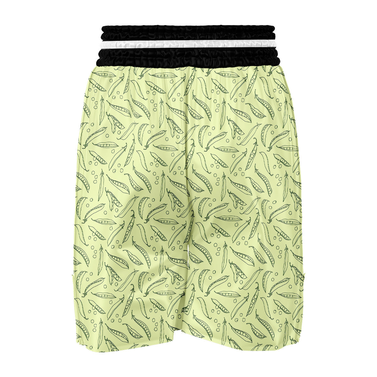 Drawing Peas Print Pattern Boxing Shorts-grizzshop