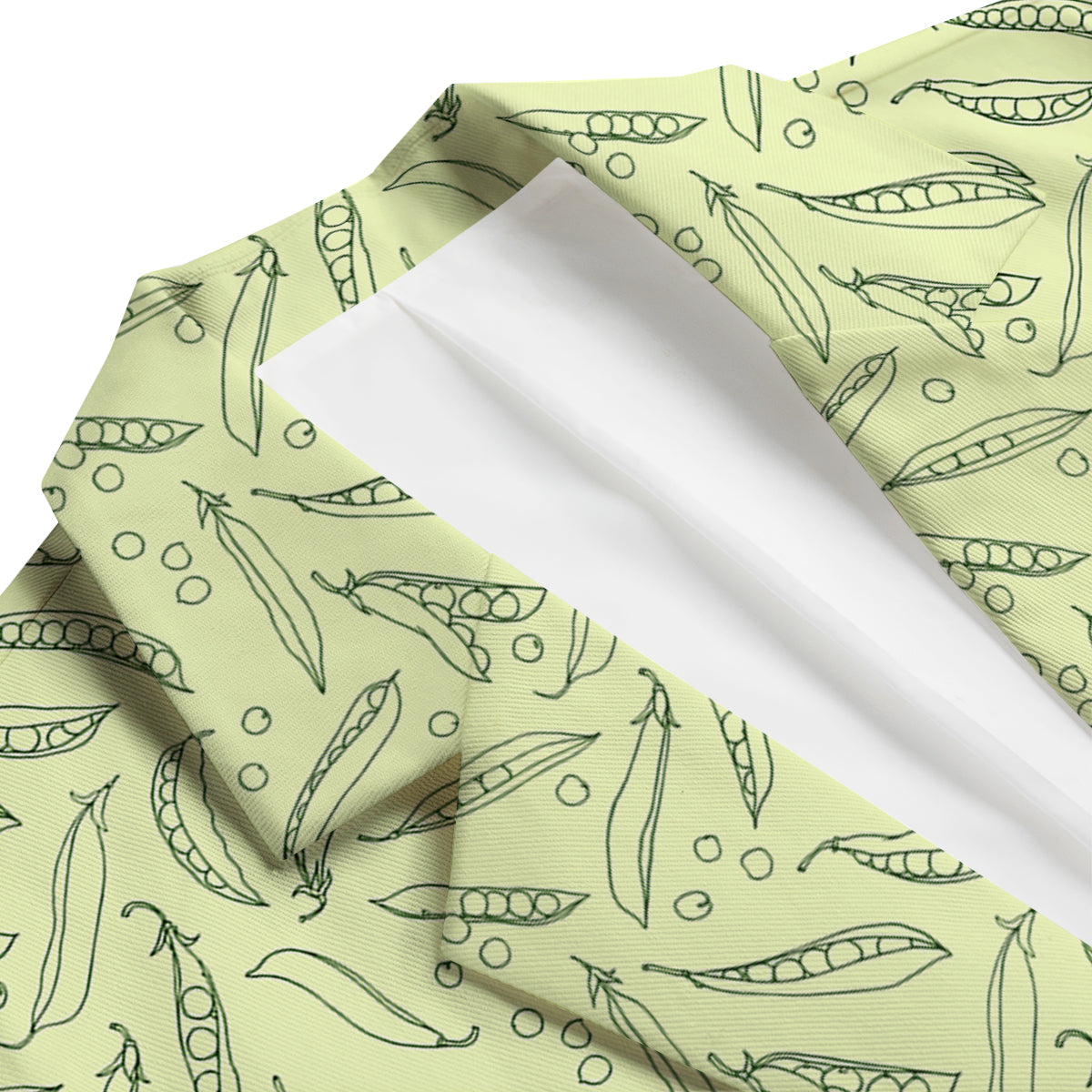 Drawing Peas Print Pattern Men's Blazer-grizzshop