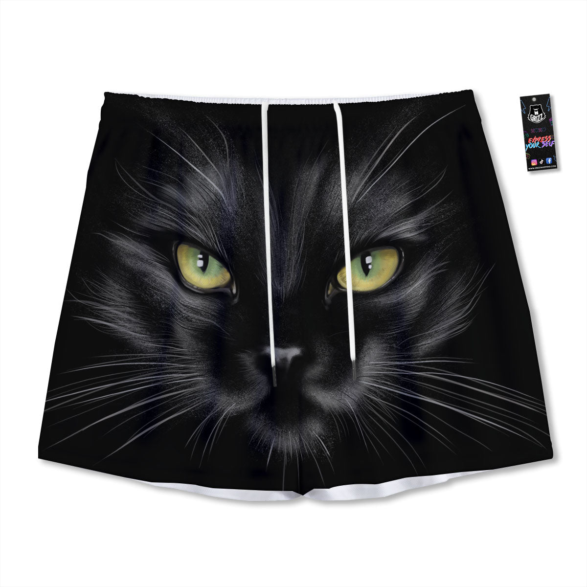 Flowers And Leaves Cute Dino Print Mesh Shorts