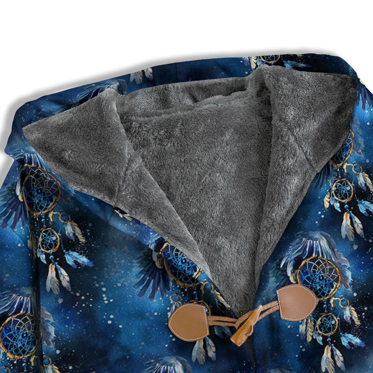 Dream Catcher Blue Galaxy Print Pattern Men's Windbreaker Jacket-grizzshop