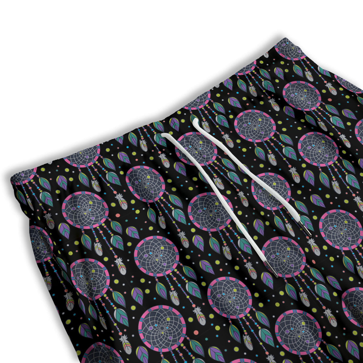 Dream Catcher Boho Print Pattern Men's Athletic Shorts