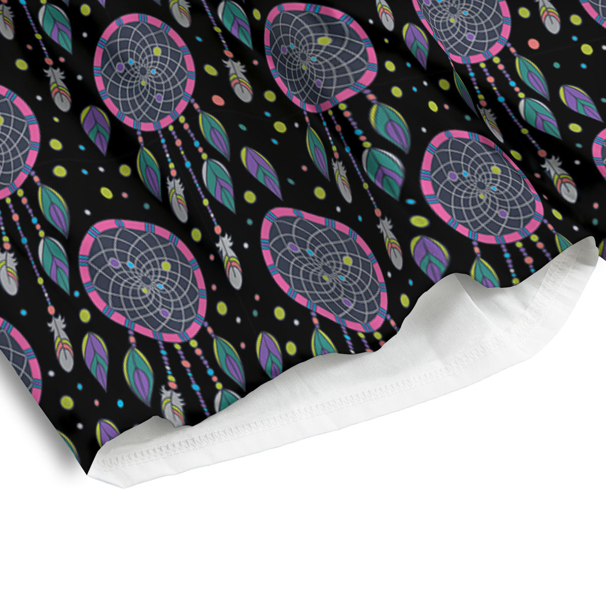 Dream Catcher Boho Print Pattern Men's Athletic Shorts