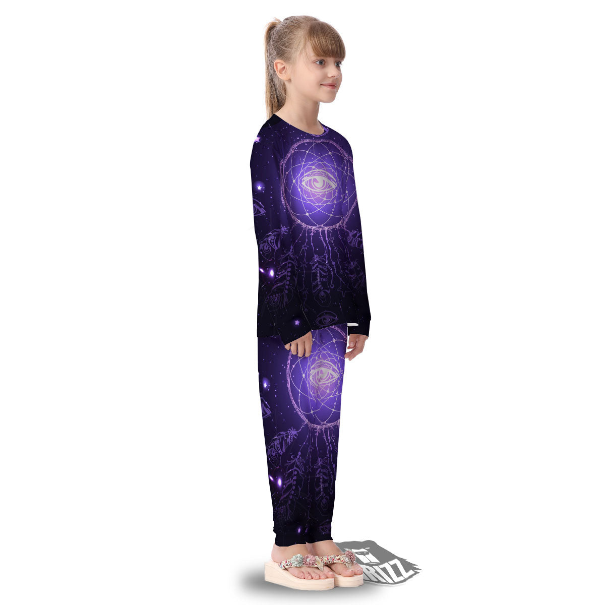 Dream Catcher Constellation Native Print Kid's Pajamas-grizzshop