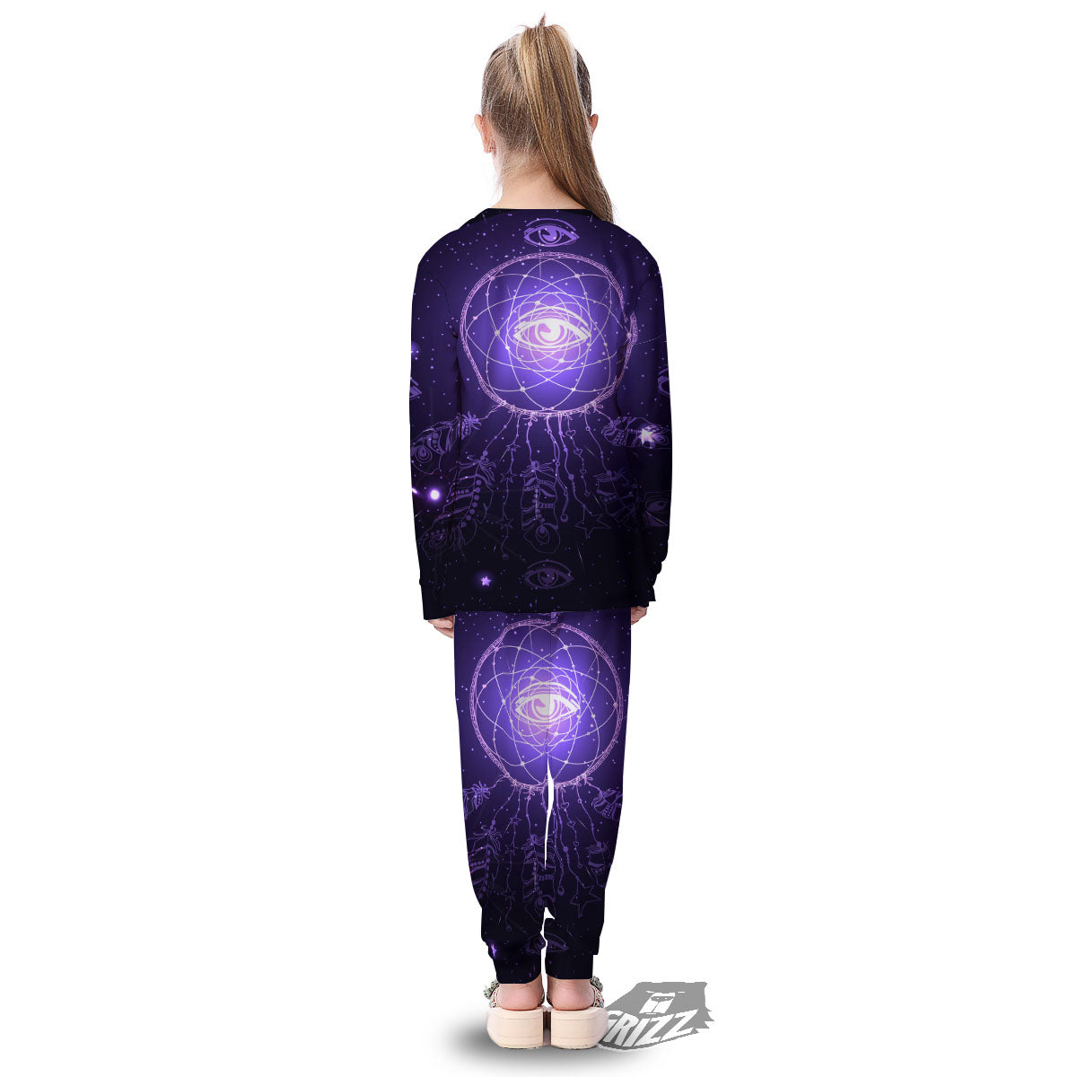 Dream Catcher Constellation Native Print Kid's Pajamas-grizzshop
