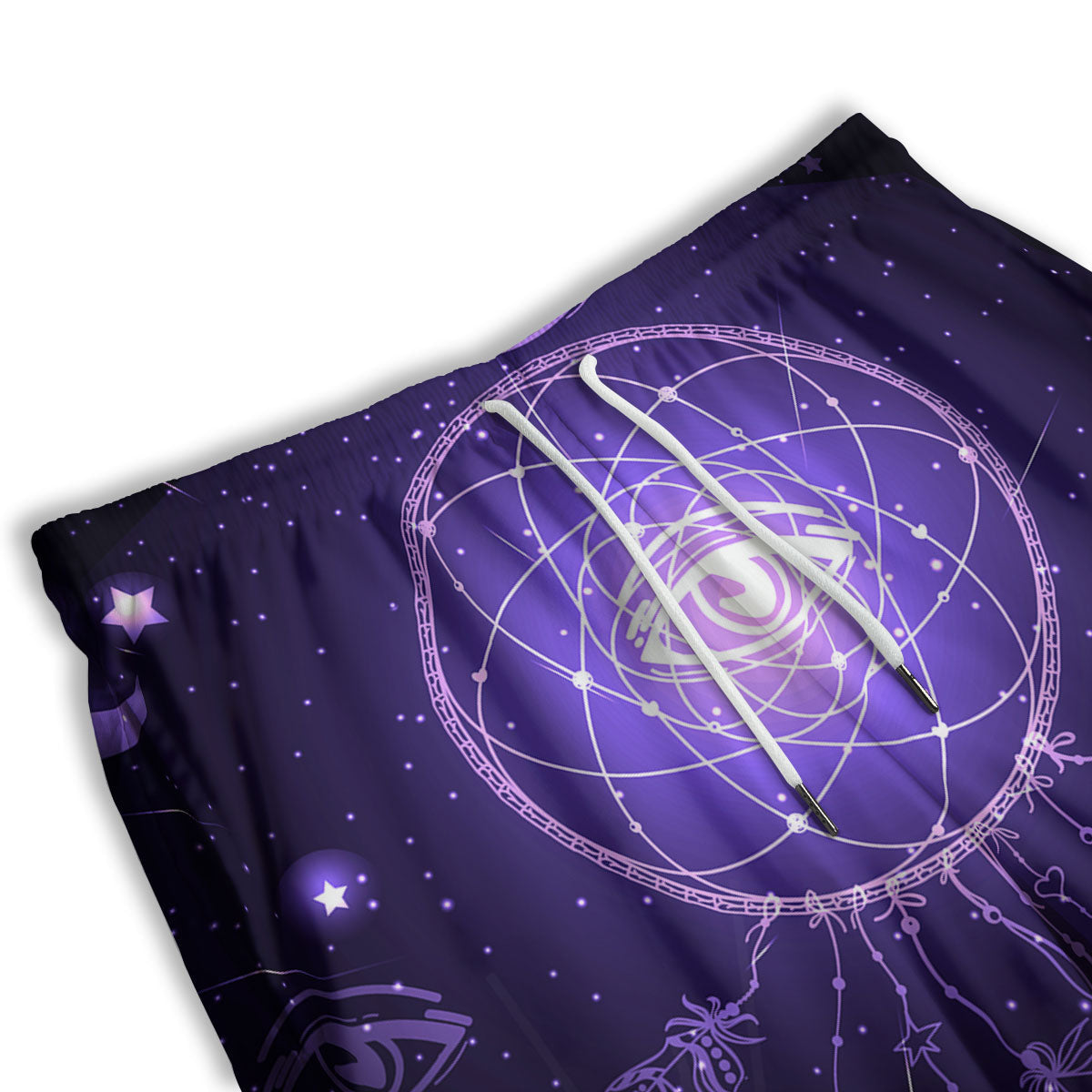 Dream Catcher Constellation Native Print Men's Athletic Shorts