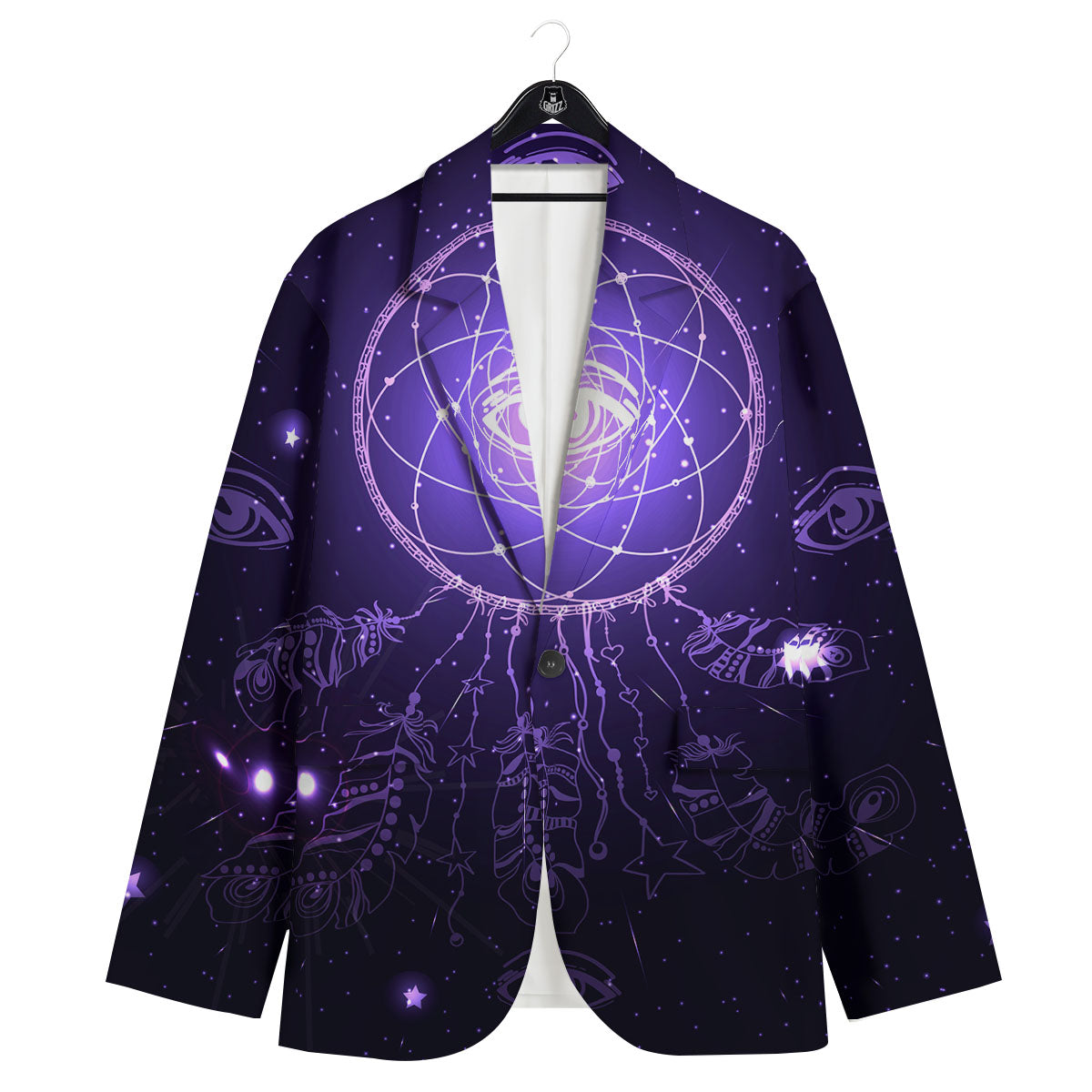 Dream Catcher Constellation Native Print Men's Sport Coat-grizzshop