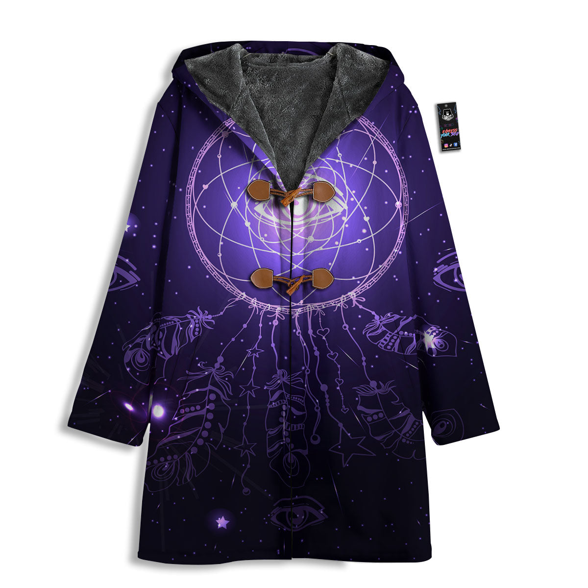 Dream Catcher Constellation Native Print Men's Windbreaker Jacket-grizzshop