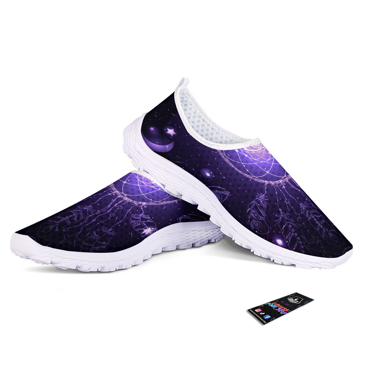 Dream Catcher Constellation Native Print Nurse Shoes-grizzshop