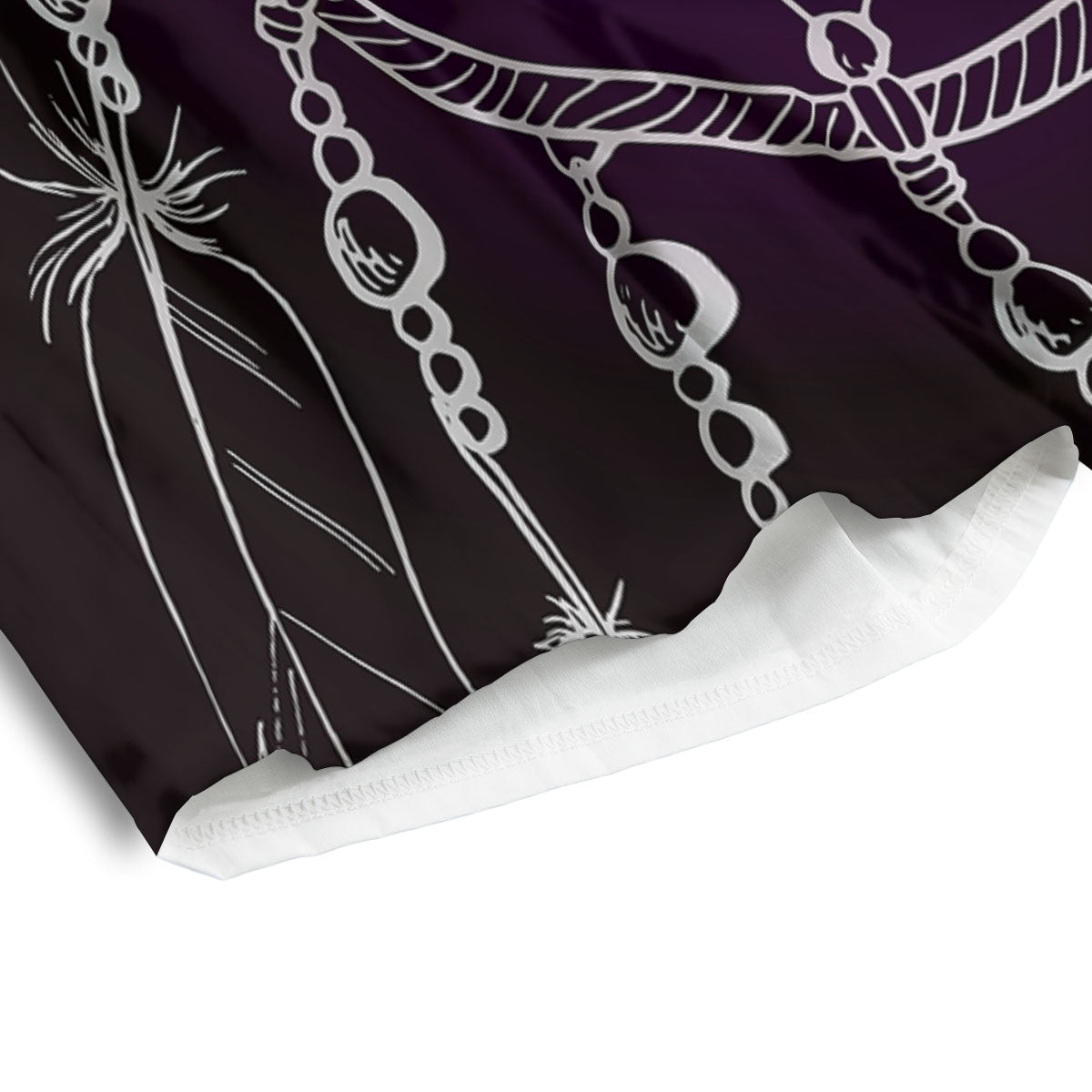 Dream Catcher Flower Bohemian Print Men's Athletic Shorts