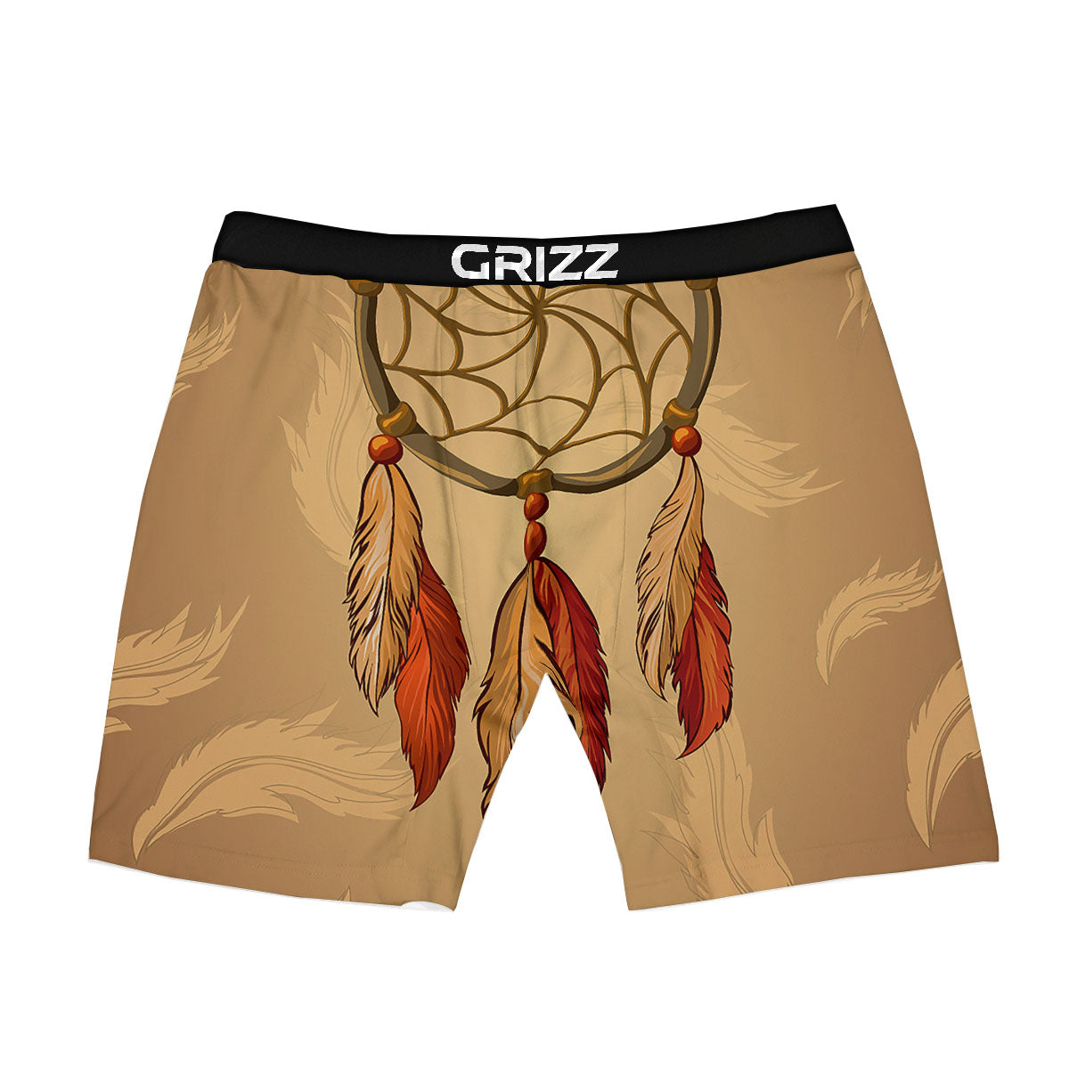 Dream Catcher Native American Print Boxer Briefs-grizzshop