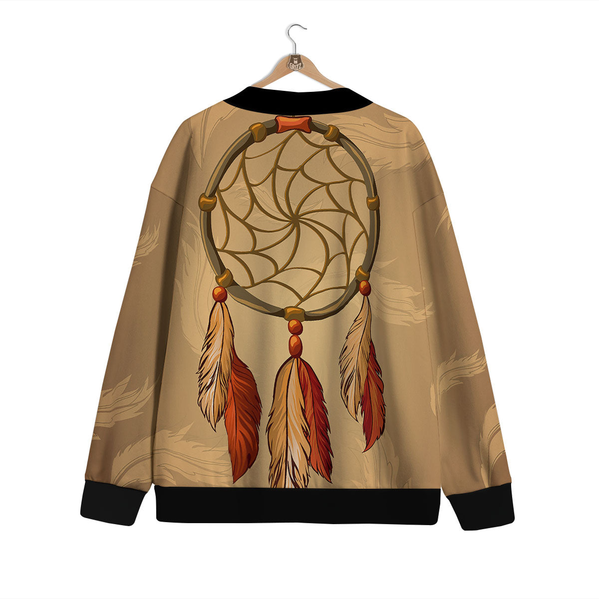 Dream Catcher Native American Print Cardigan-grizzshop