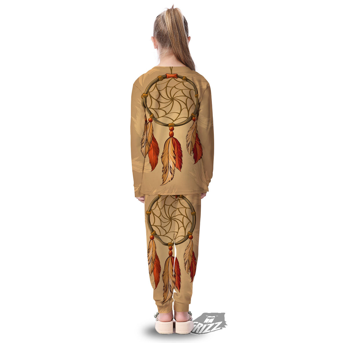 Dream Catcher Native American Print Kid's Pajamas-grizzshop