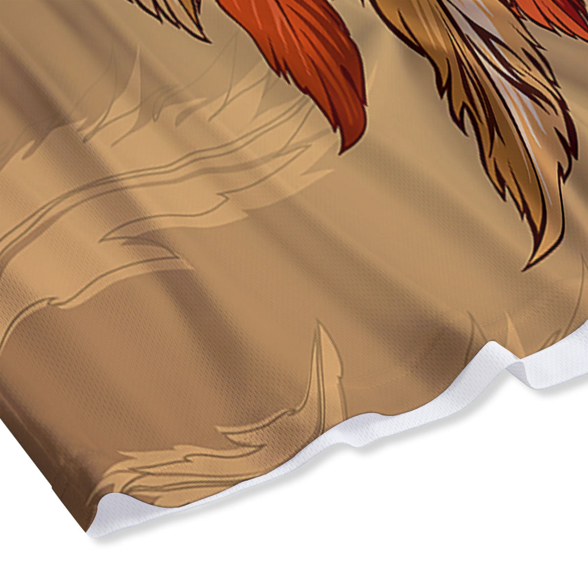 Dream Catcher Native American Print Mesh Shorts