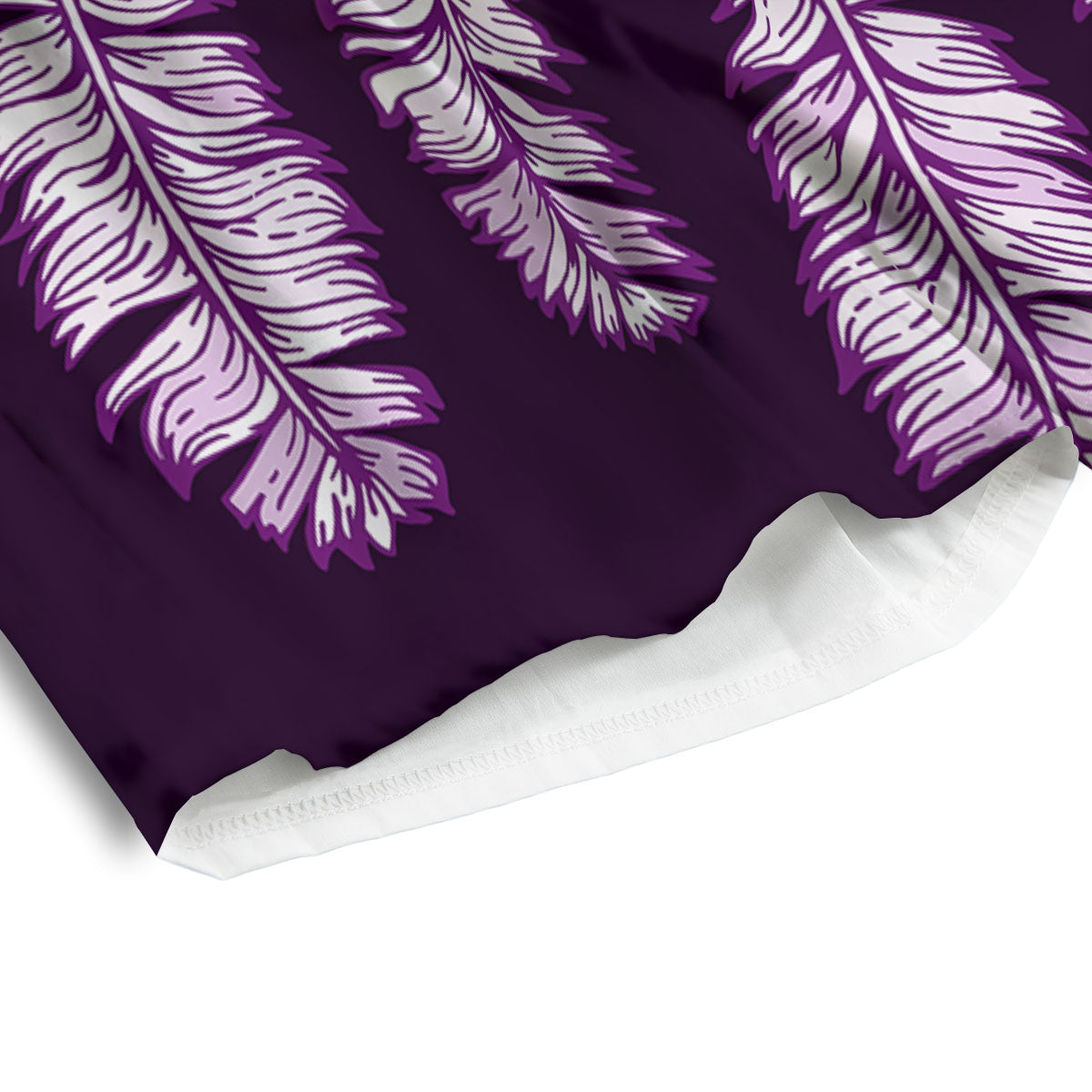 Dream Catcher Purple Indian Print Men's Athletic Shorts