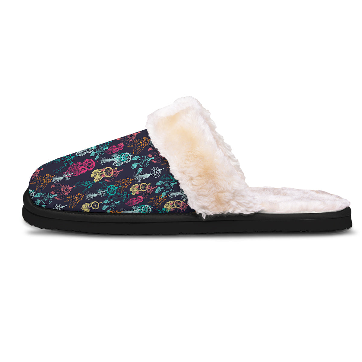 Dream Catcher Vintage Print Pattern Slippers-grizzshop