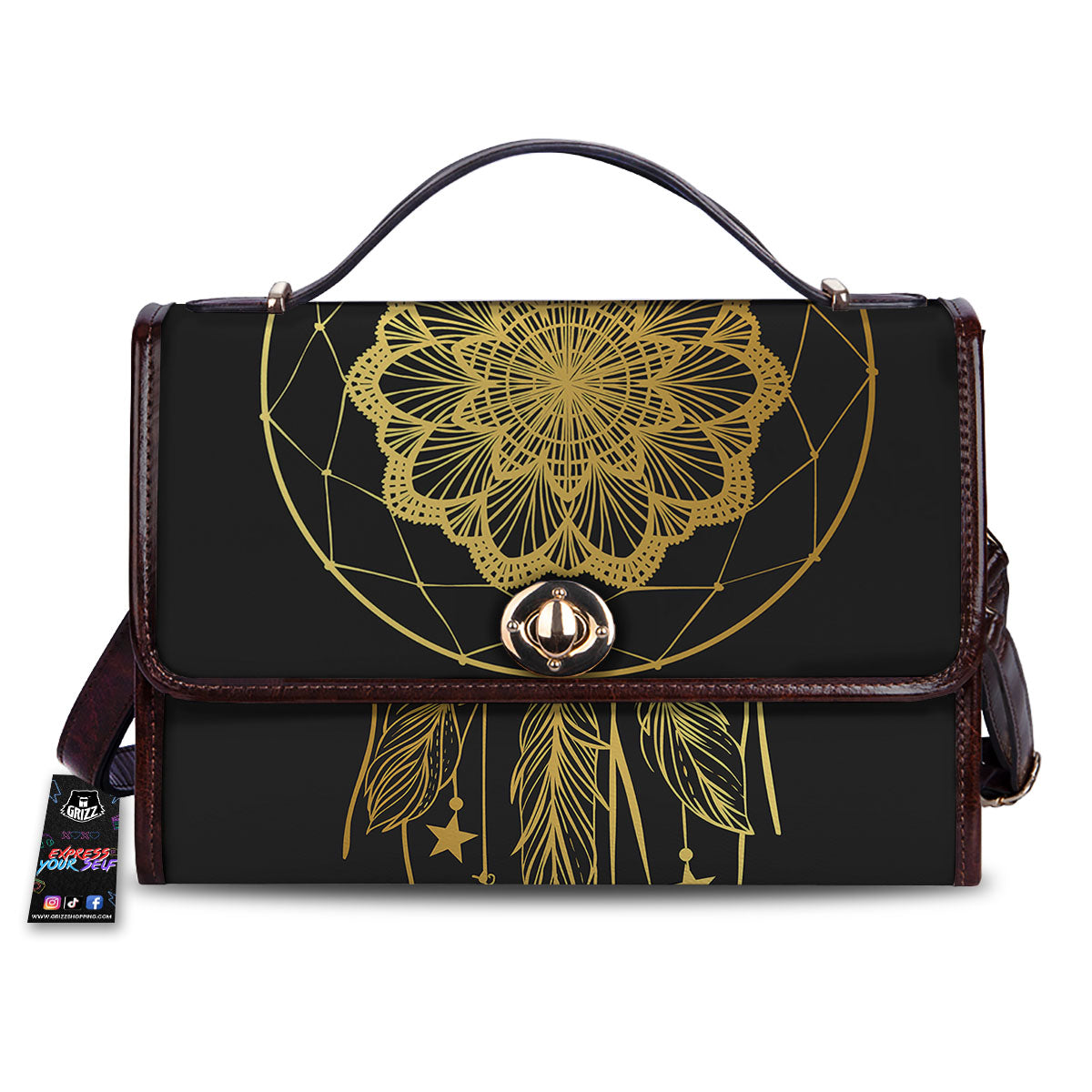 Dream Catcher Indian Tribal Print Women's Satchel Bag