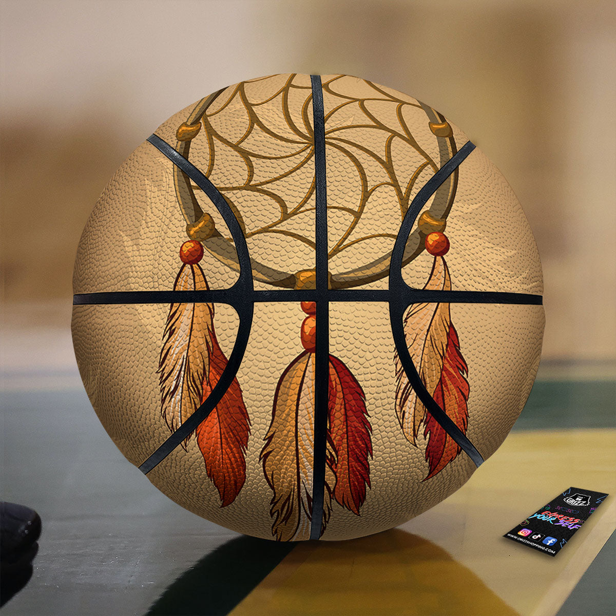 Dream Catcher Native American Print Basketball