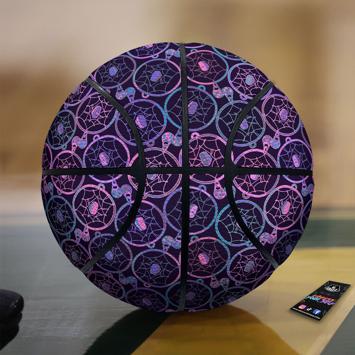 Doll Voodoo Print Basketball