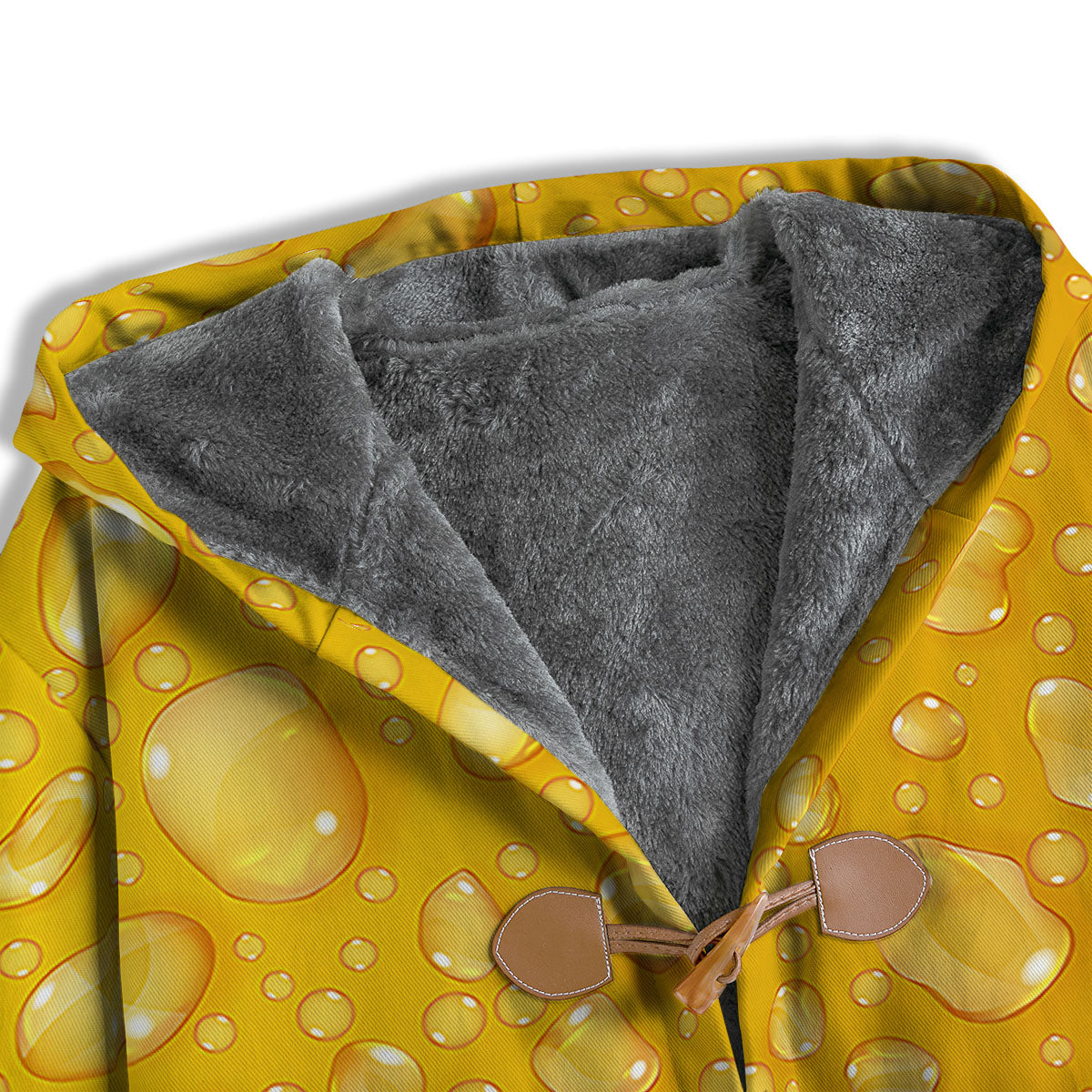Drops Water On Beer Glass Print Men's Windbreaker Jacket-grizzshop