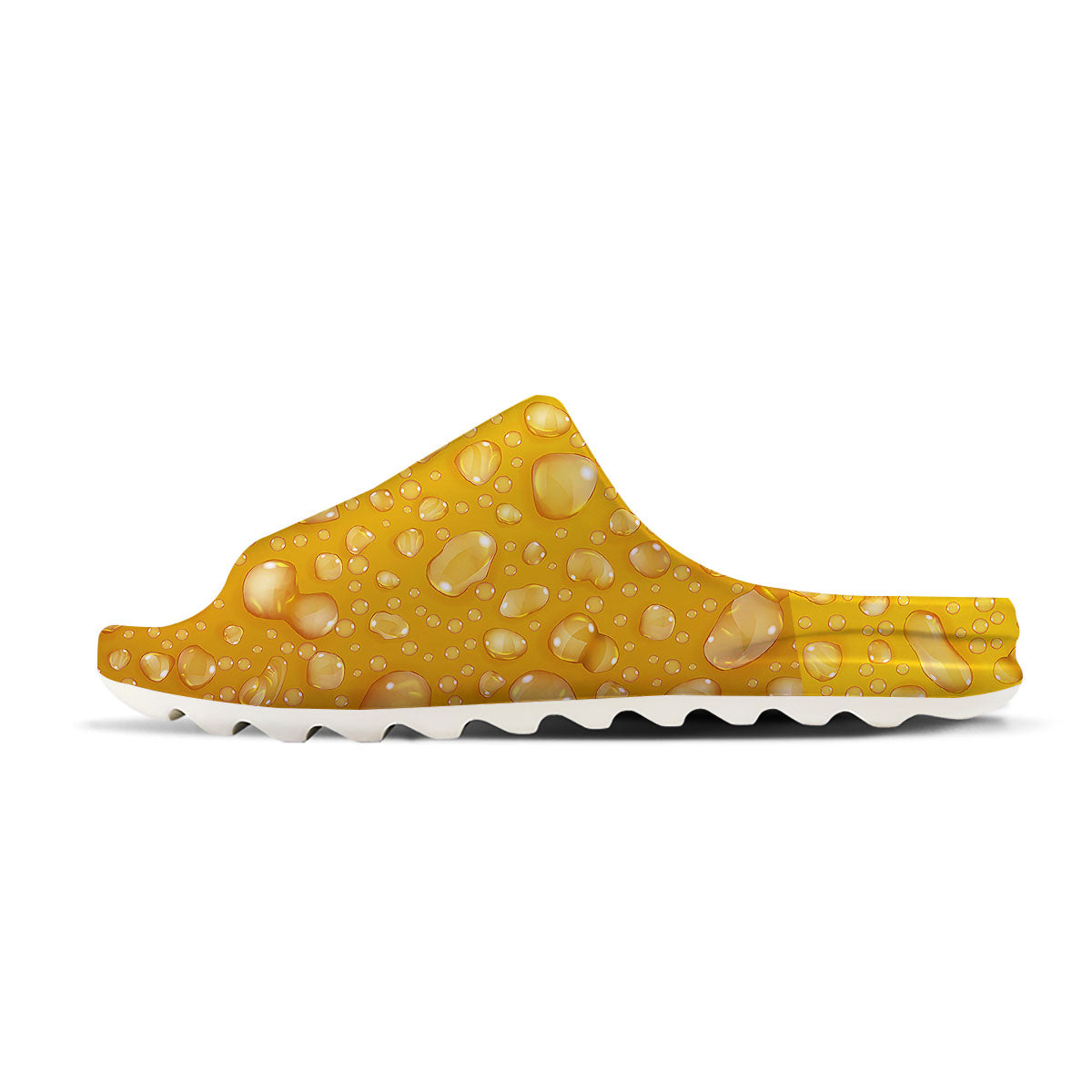 Drops Water On Beer Glass Print Sandals-grizzshop