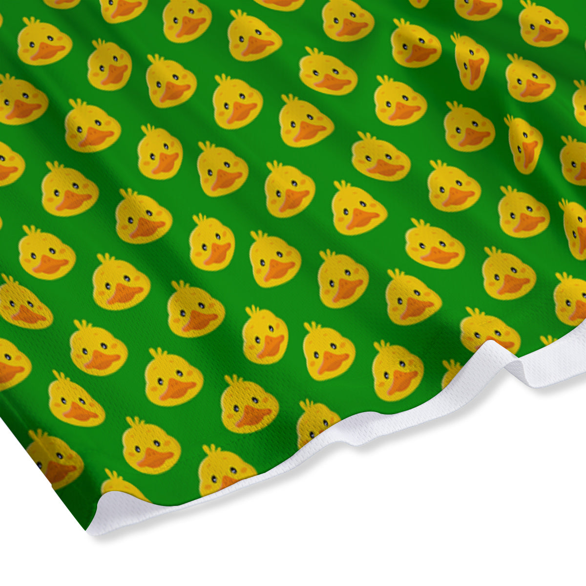 Duck Cute Cartoon Print Pattern Mesh Shorts