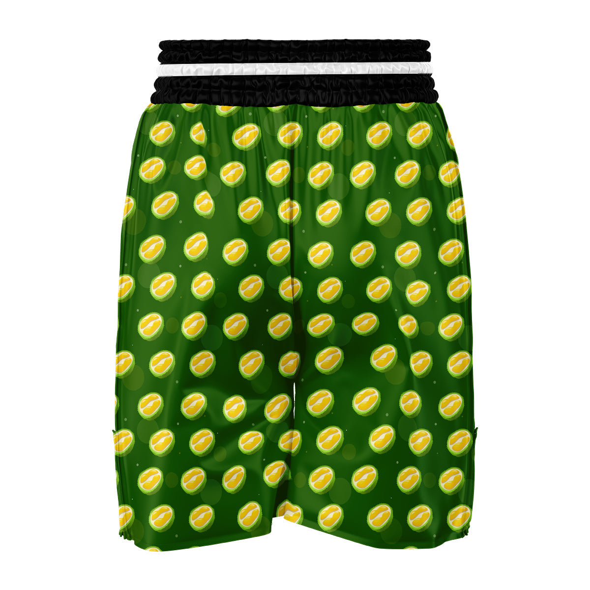 Durian Exotic Print Pattern Boxing Shorts-grizzshop