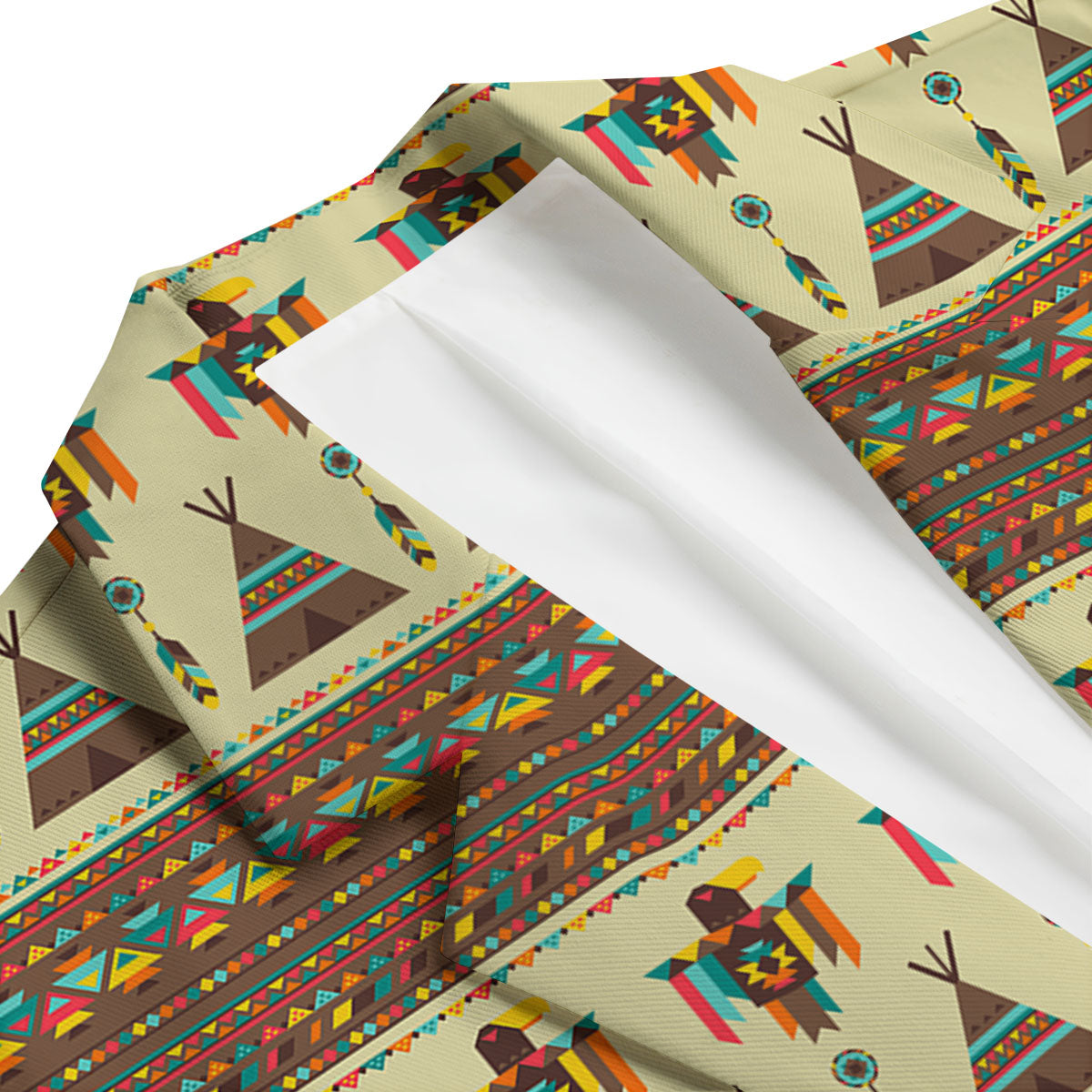 Eagle Native American Print Pattern Men's Blazer-grizzshop