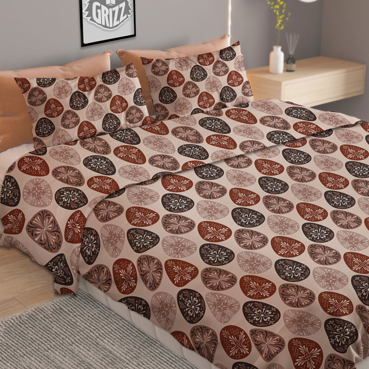 Fish Cute Print Pattern Duvet Cover Bedding Set