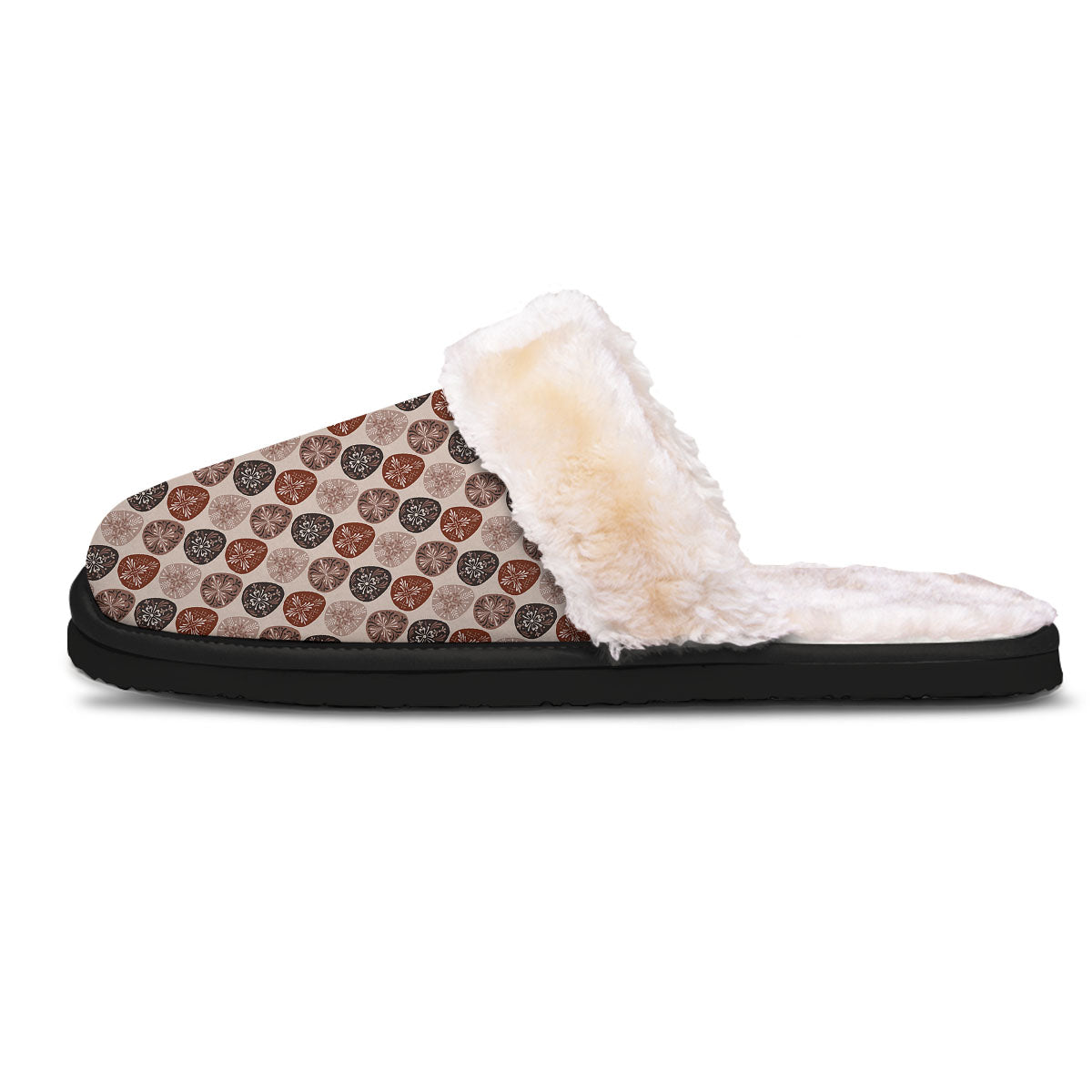 Easter Eggs Bohemian Print Pattern Slippers-grizzshop