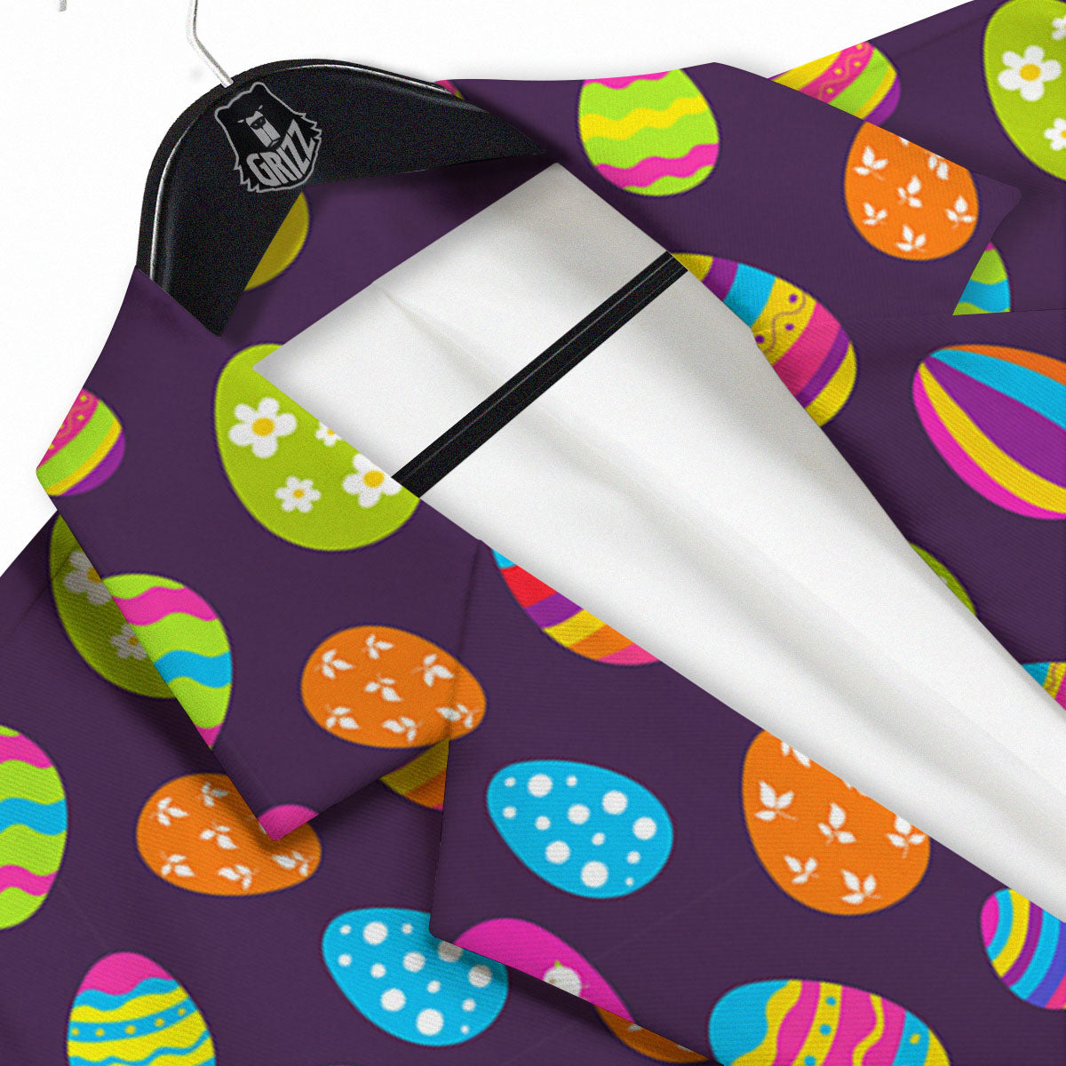 Easter Eggs Colorful Cute Print Pattern Men's Sport Coat-grizzshop