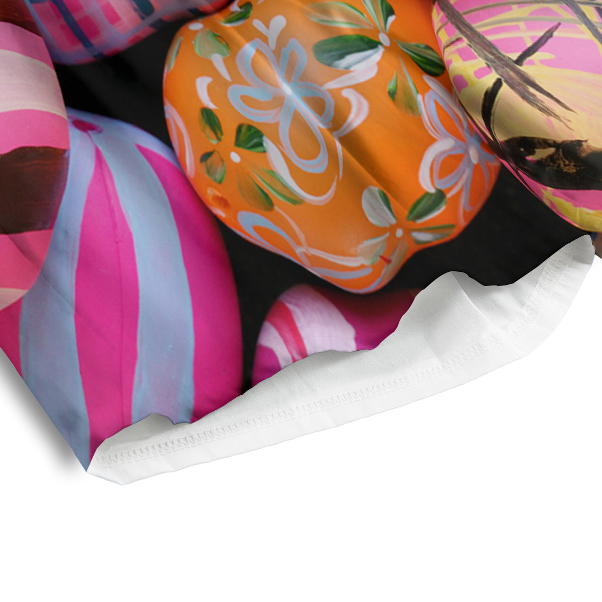 Easter Eggs Colorful Print Men's Athletic Shorts