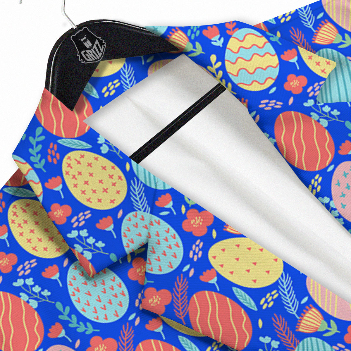 Easter Eggs Colorful Print Pattern Men's Sport Coat-grizzshop