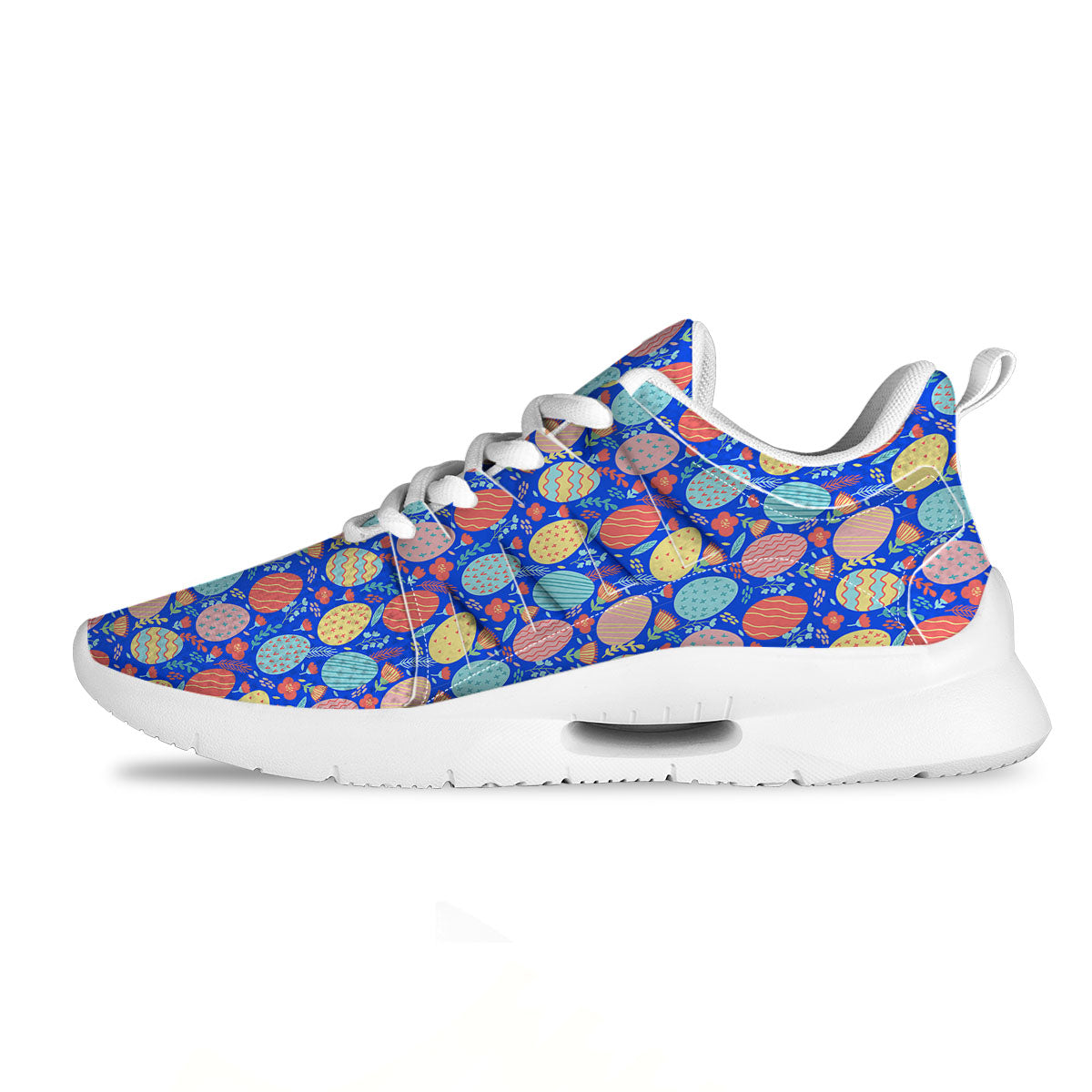 Easter Eggs Colorful Print Pattern Tennis Shoes-grizzshop