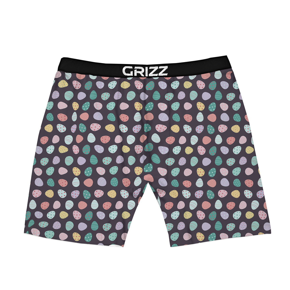 Easter Eggs Cute Print Pattern Boxer Briefs-grizzshop