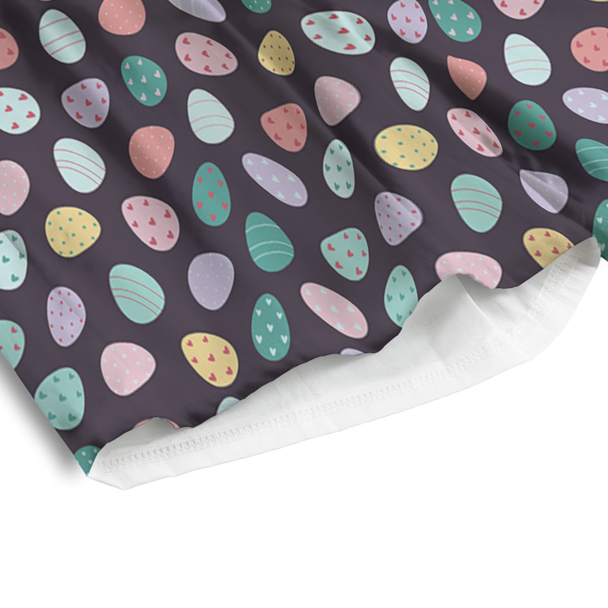 Emoji Pineapple Print Pattern Men's Athletic Shorts