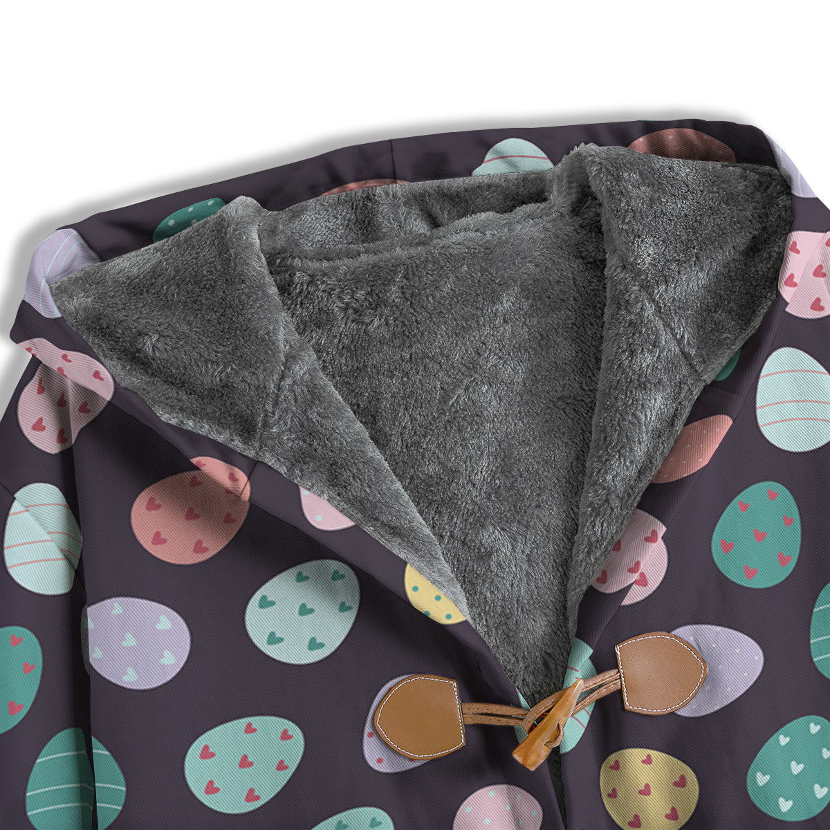 Easter Eggs Cute Print Pattern Men's Windbreaker Jacket-grizzshop