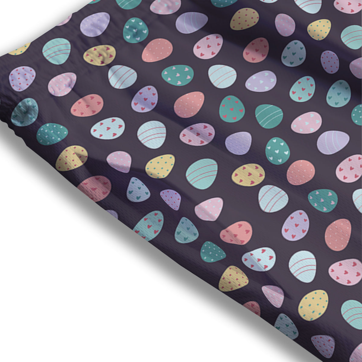 Easter Eggs Cute Print Pattern Mesh Shorts-grizzshop