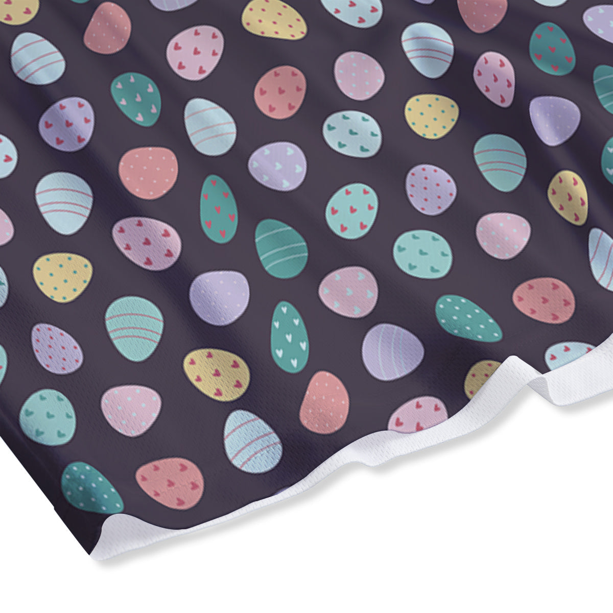 Easter Eggs Cute Print Pattern Mesh Shorts-grizzshop