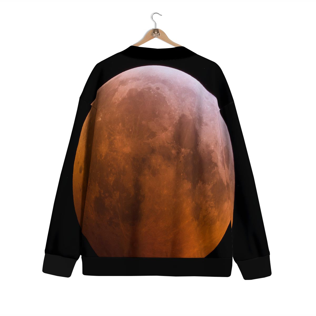 Eclipse Total Lunar Print Cardigan-grizzshop