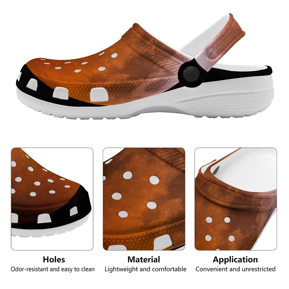 Eclipse Total Lunar Print Clog-grizzshop