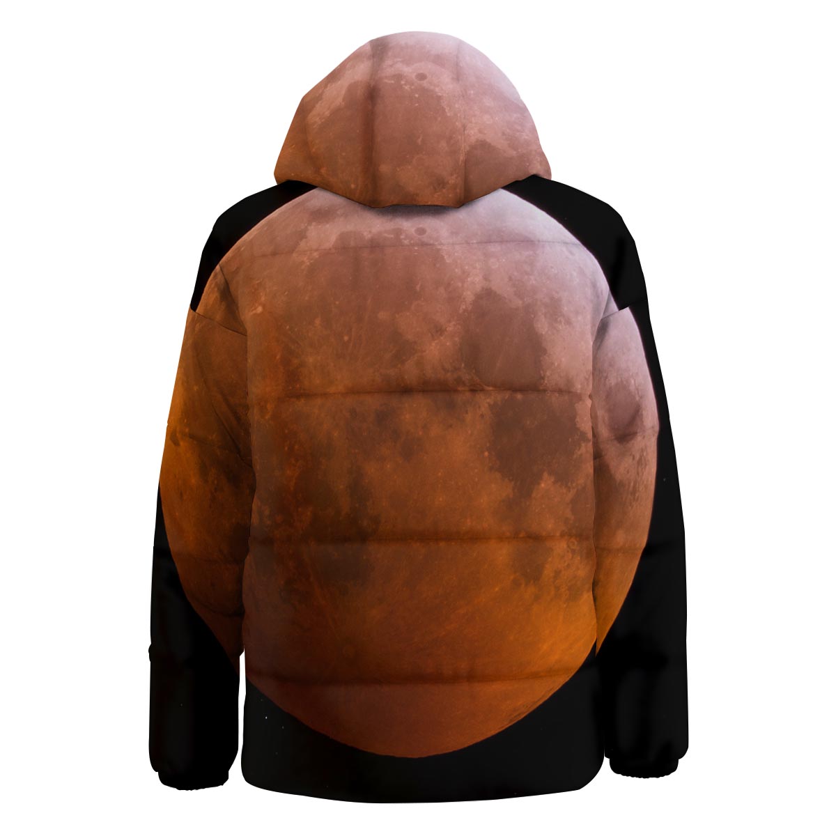 Eclipse Total Lunar Print Down Jacket-grizzshop