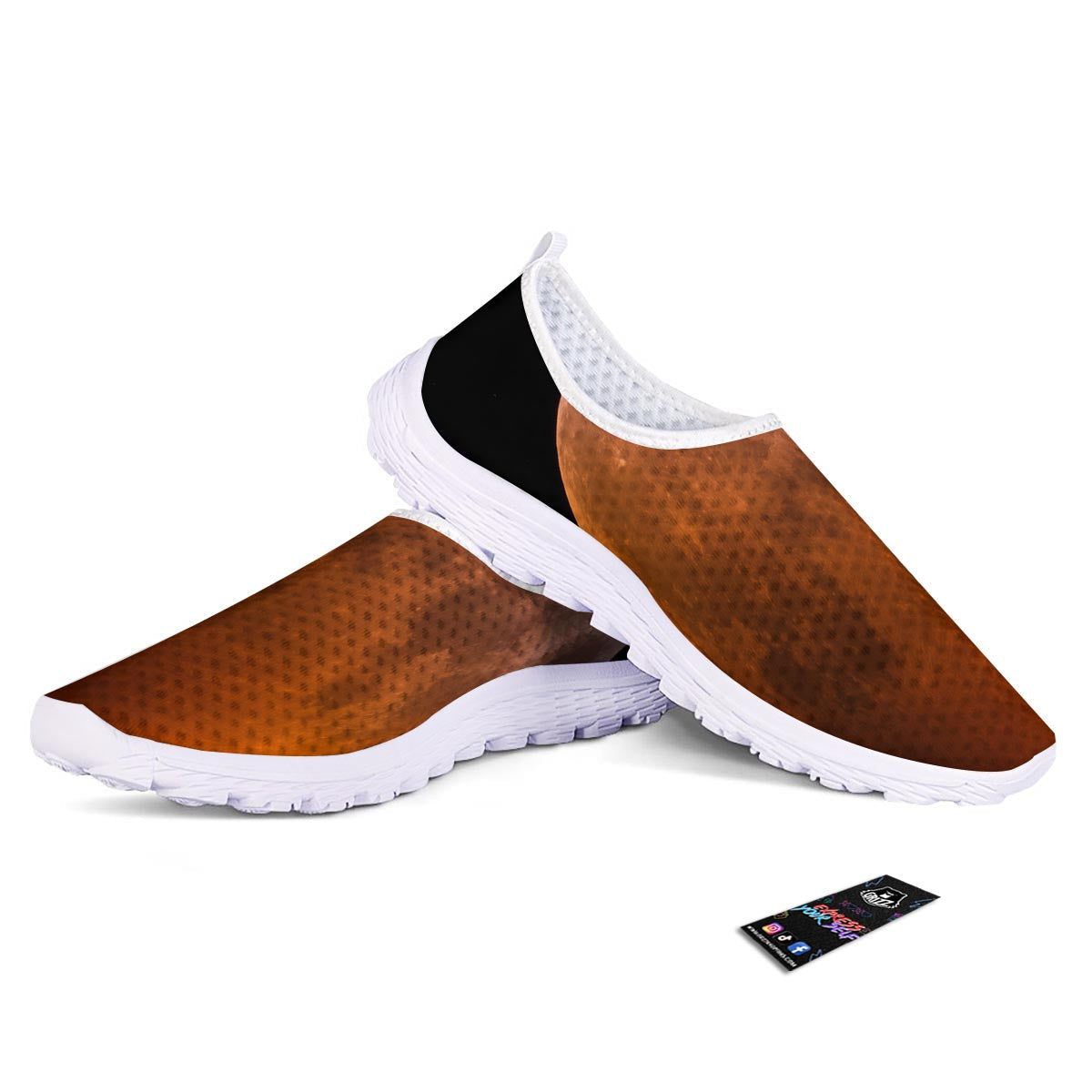 Eclipse Total Lunar Print Nurse Shoes-grizzshop