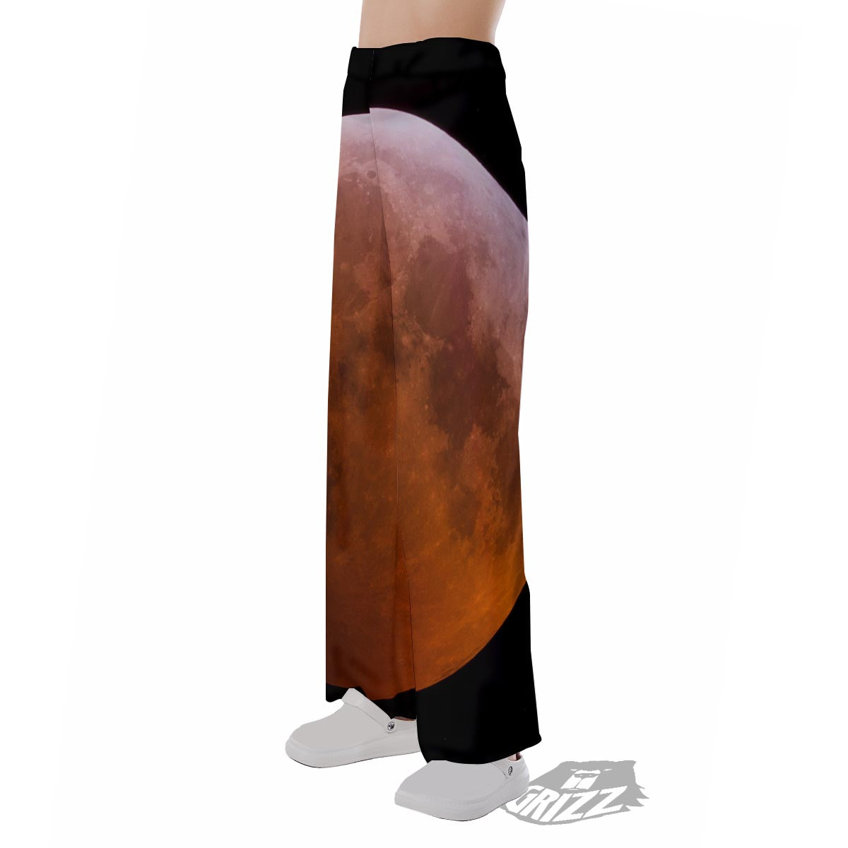 Eclipse Total Lunar Print Pajama Pants-grizzshop