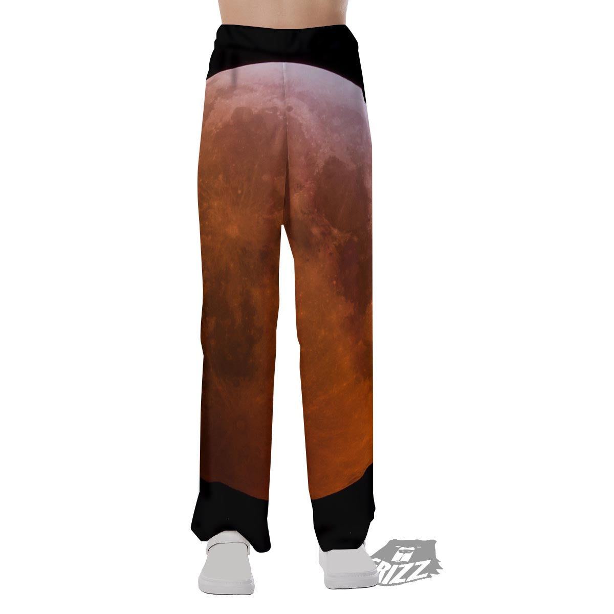 Eclipse Total Lunar Print Pajama Pants-grizzshop