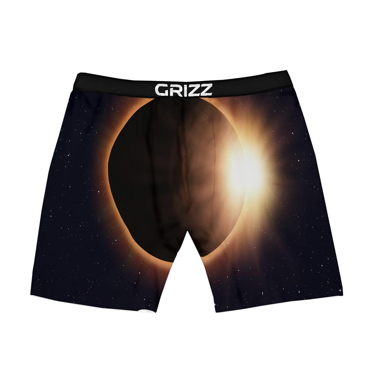 Eclipse Total Solar Print Boxer Briefs-grizzshop