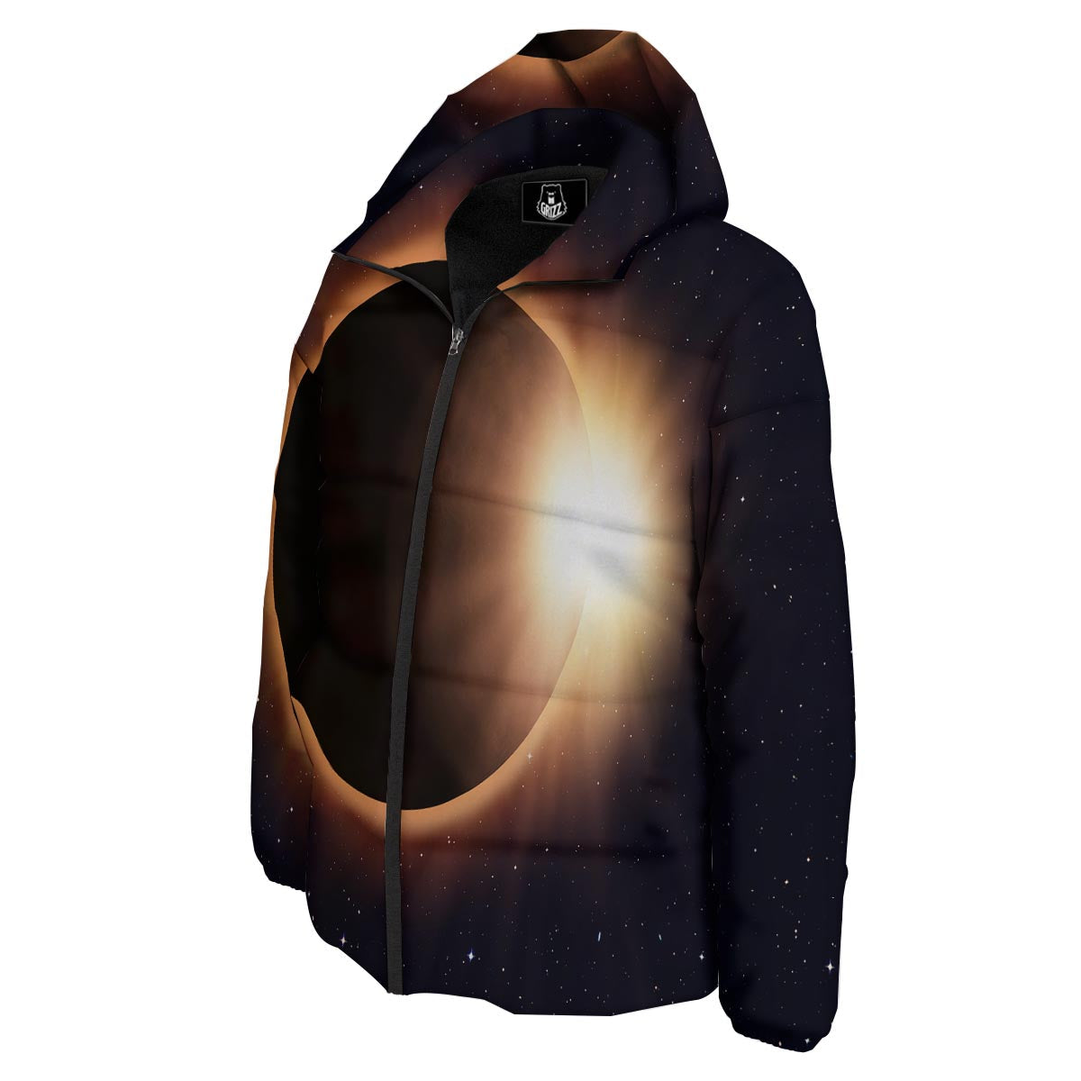 Eclipse Total Solar Print Down Jacket-grizzshop