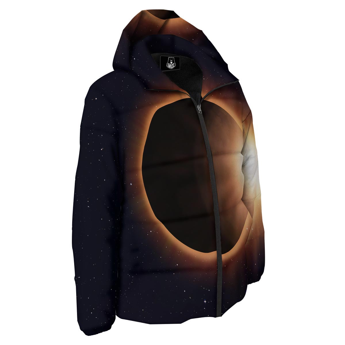 Eclipse Total Solar Print Down Jacket-grizzshop
